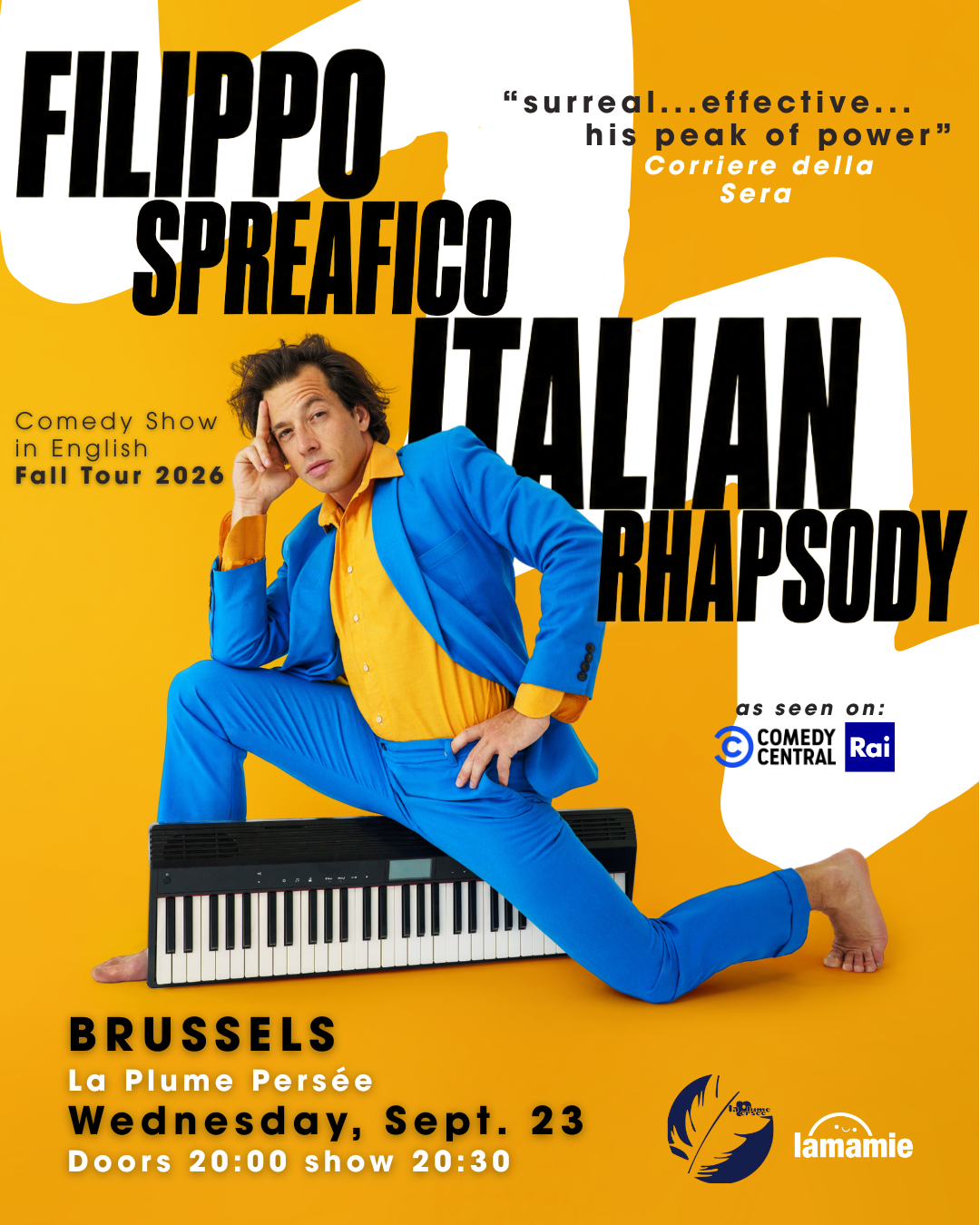 Italian Rhapsody Tour • Comedy in English • Filippo Spreafico