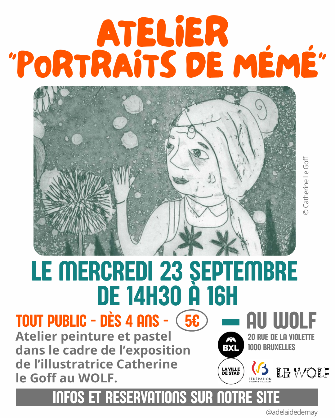 Atelier "Portraits de Mémé"