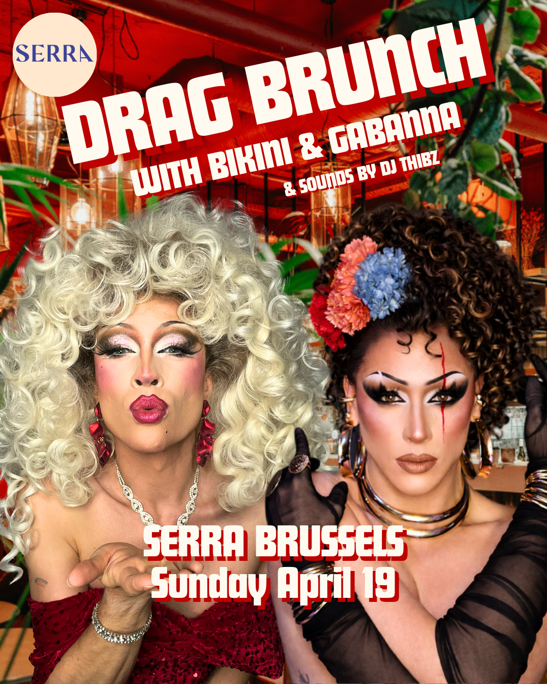 Sunday Drag Brunch with Bikini & Gabanna