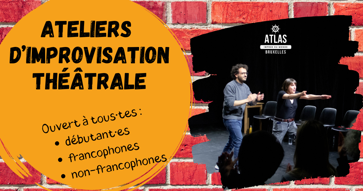 Initiation à l'improvisation théâtre - atelier avec Atlas — GC Pianofabriek