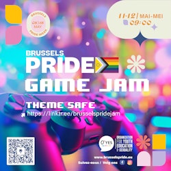 Pride Game Jam: SAFE - Bruxelles Pride Week 2024