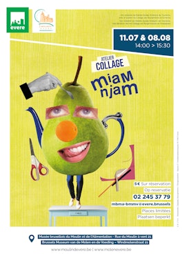 Atelier collage "Miam Njam"