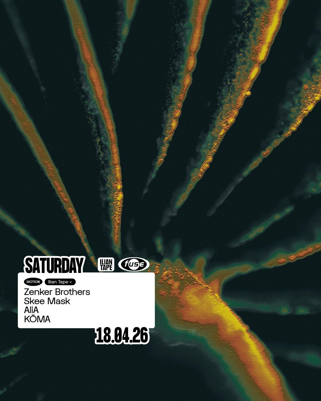 Fuse presents: Ilian Tape w/ Zenker Brothers & Skee Mask