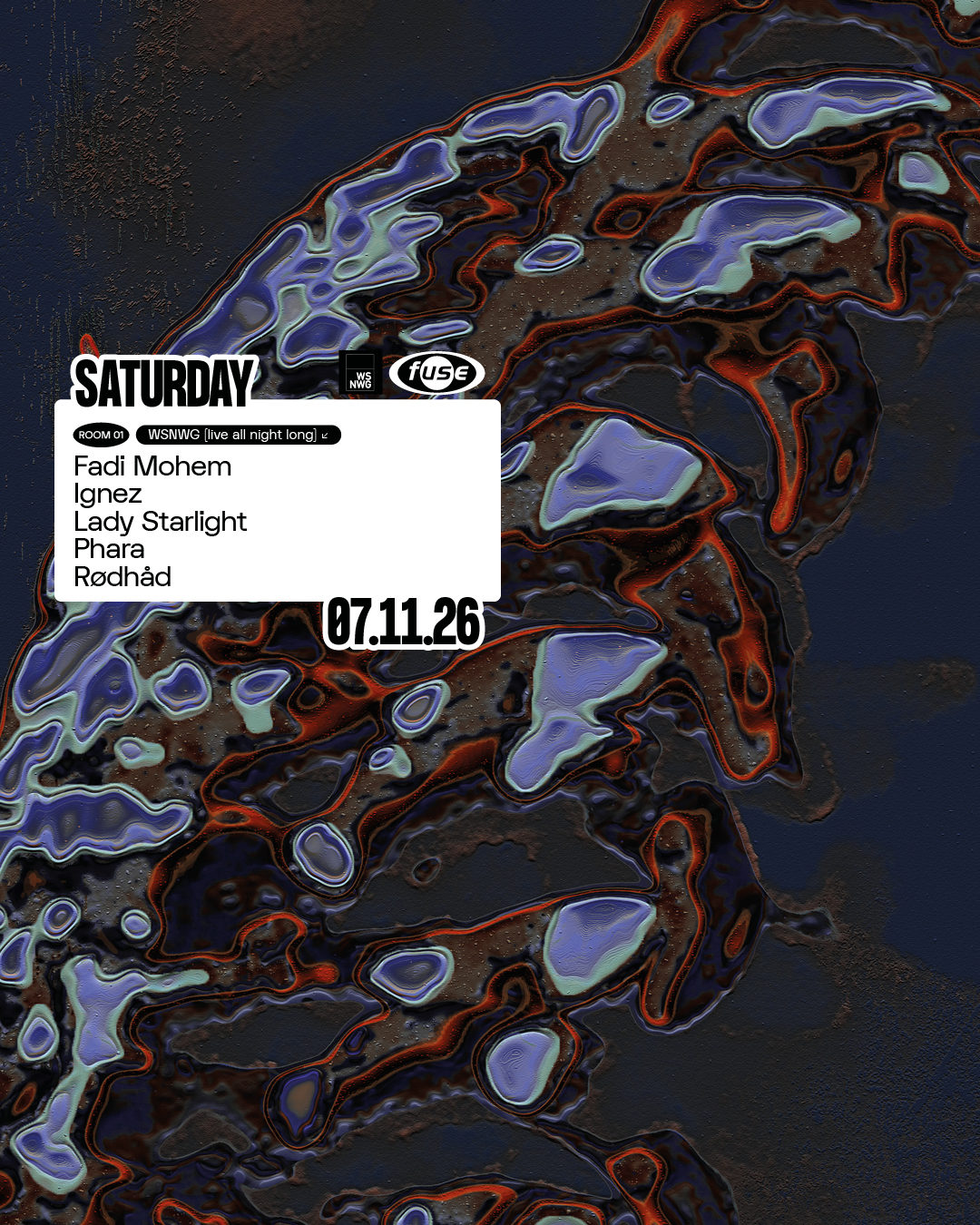 Fuse presents: WSNWG (live all night long)