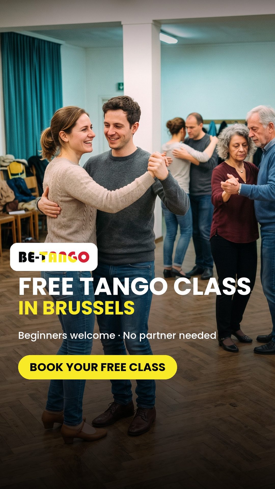 Cours d'essai gratuit au tango argentin