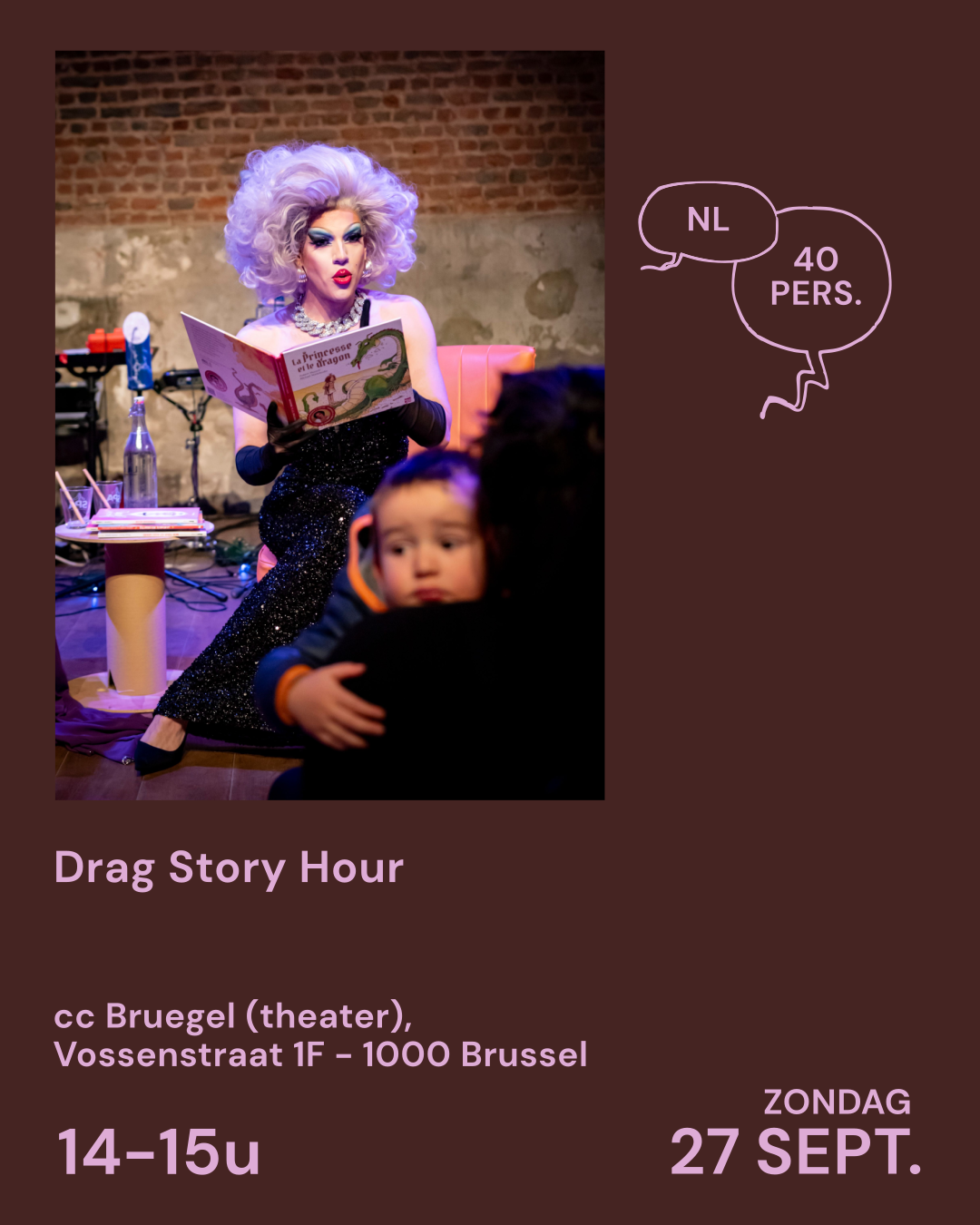 Drag Story Hour met Susan from Grindr