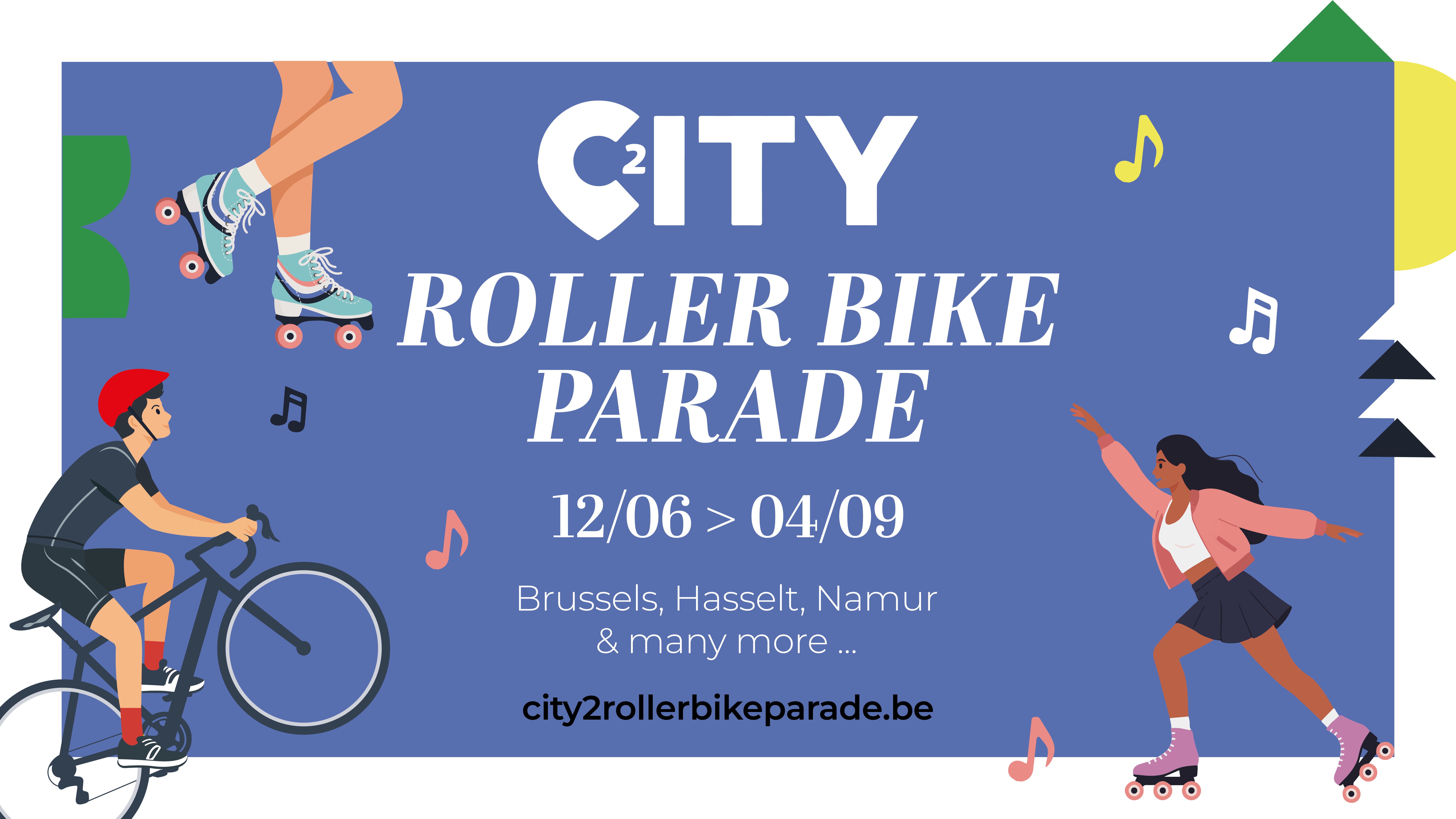 City 2 Roller Bike Parade