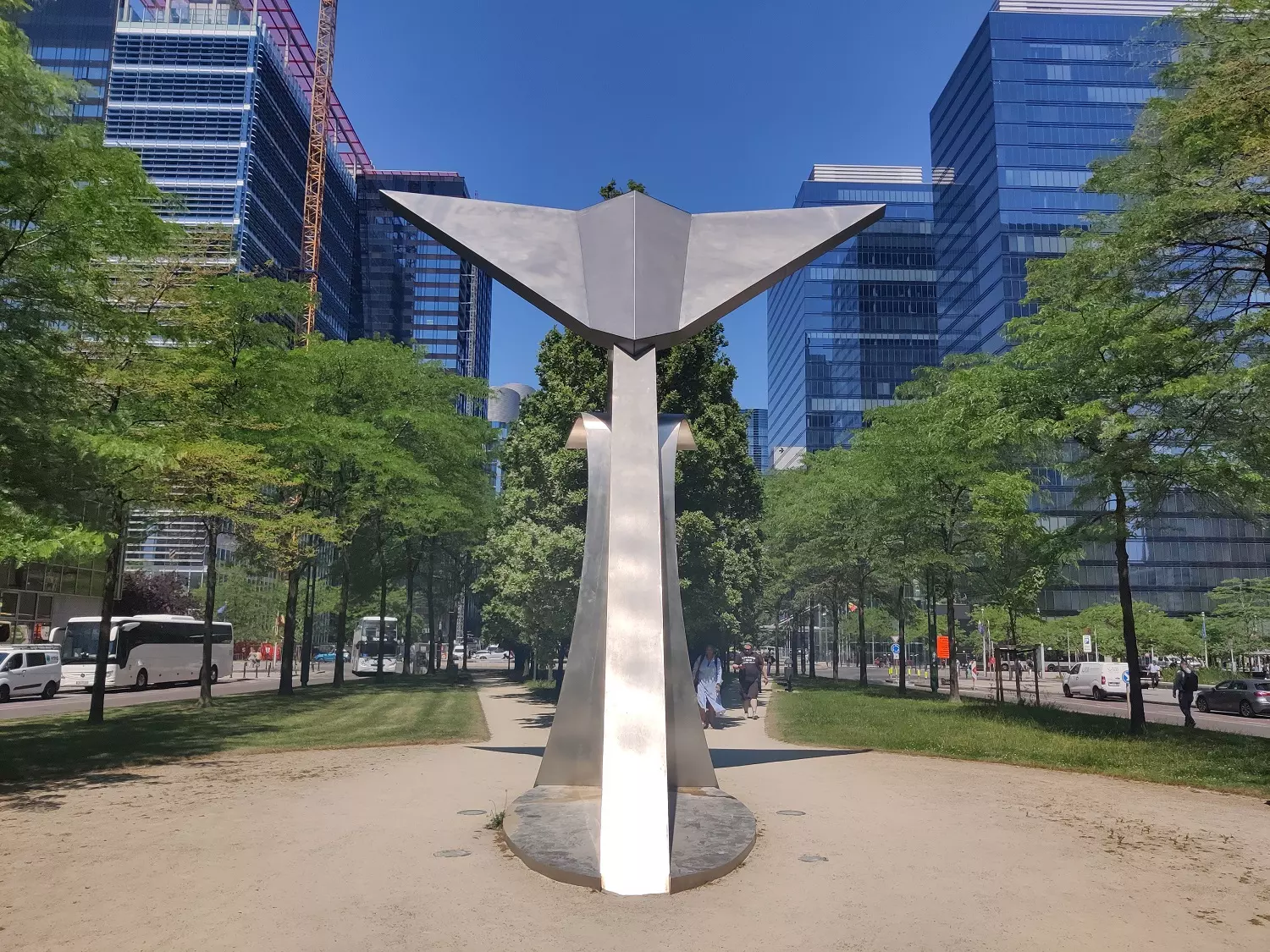 Journées du Patrimoine - L'art s'invite dans le paysage: le boulevard Albert II, un musée à ciel ouvert