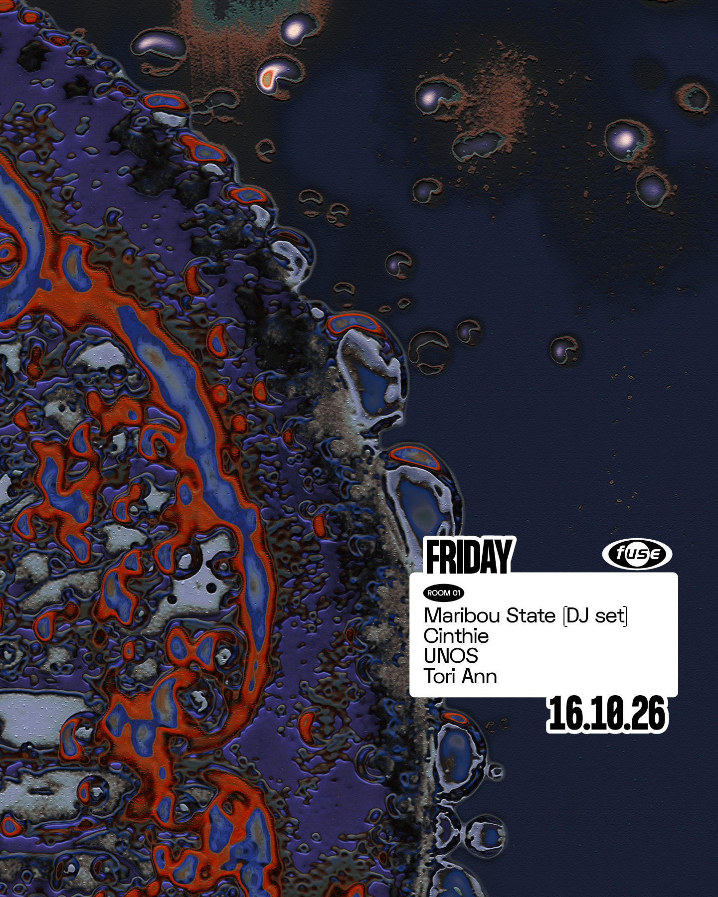 Fuse presents: Maribou State (DJ set) & Cinthie