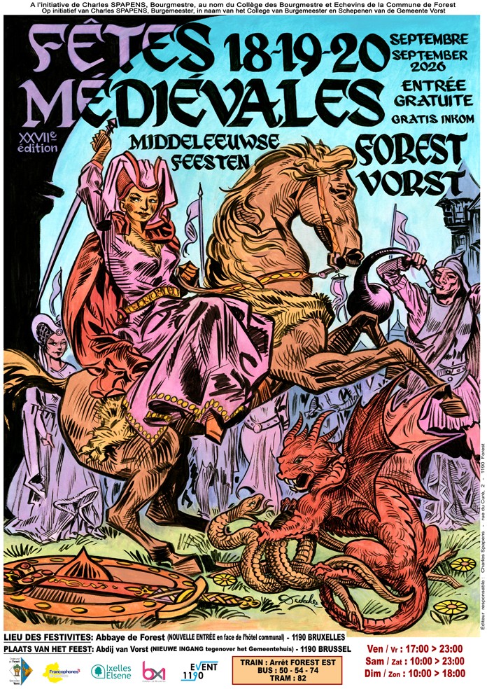 Fêtes Médiévales de Forest - 27e édition