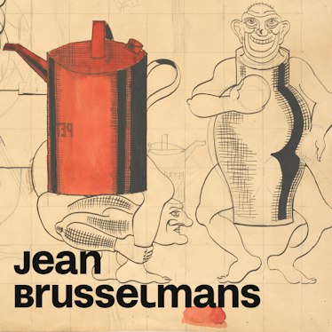 Jean Brusselmans L’artiste au travail