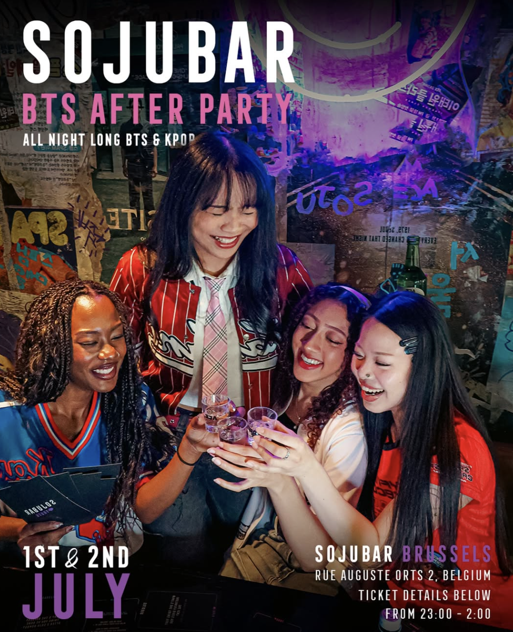 Sojubar BTS Afterparty | 1st July & 2nd July