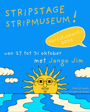 Stripstage in het Stripmuseum