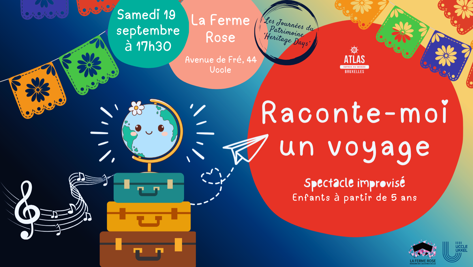 Raconte-moi un voyage - spectacle jeune public (5+)
