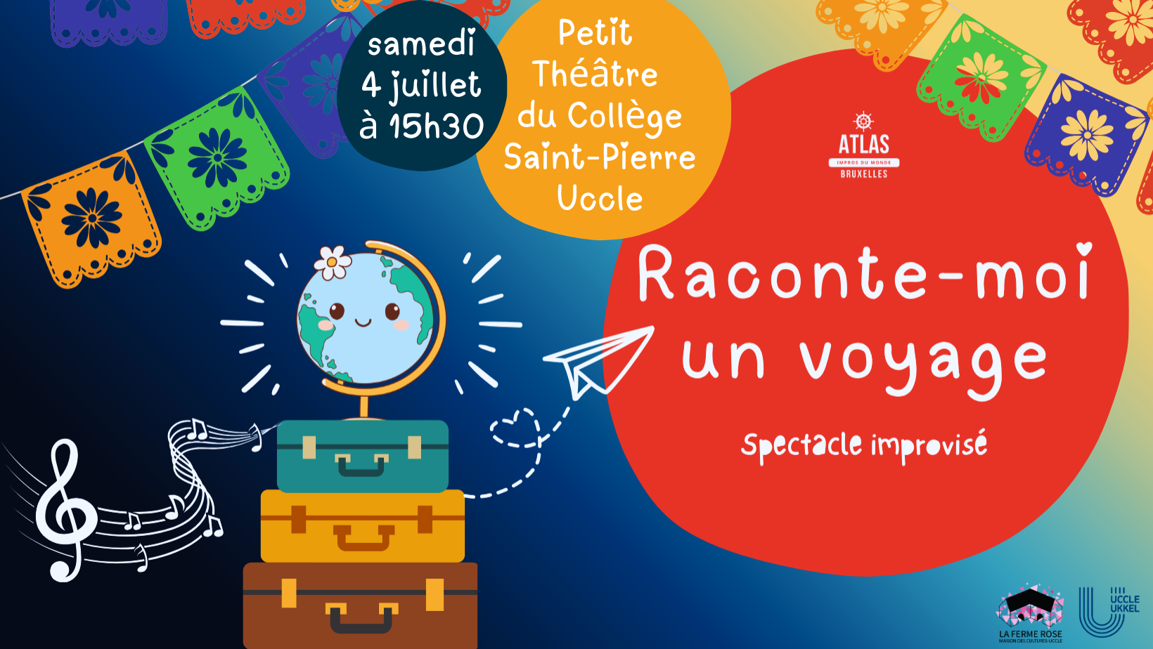 Raconte-moi un voyage - spectacle jeune public (5+) — Le Petit Théâtre - Collège Saint-Pierre