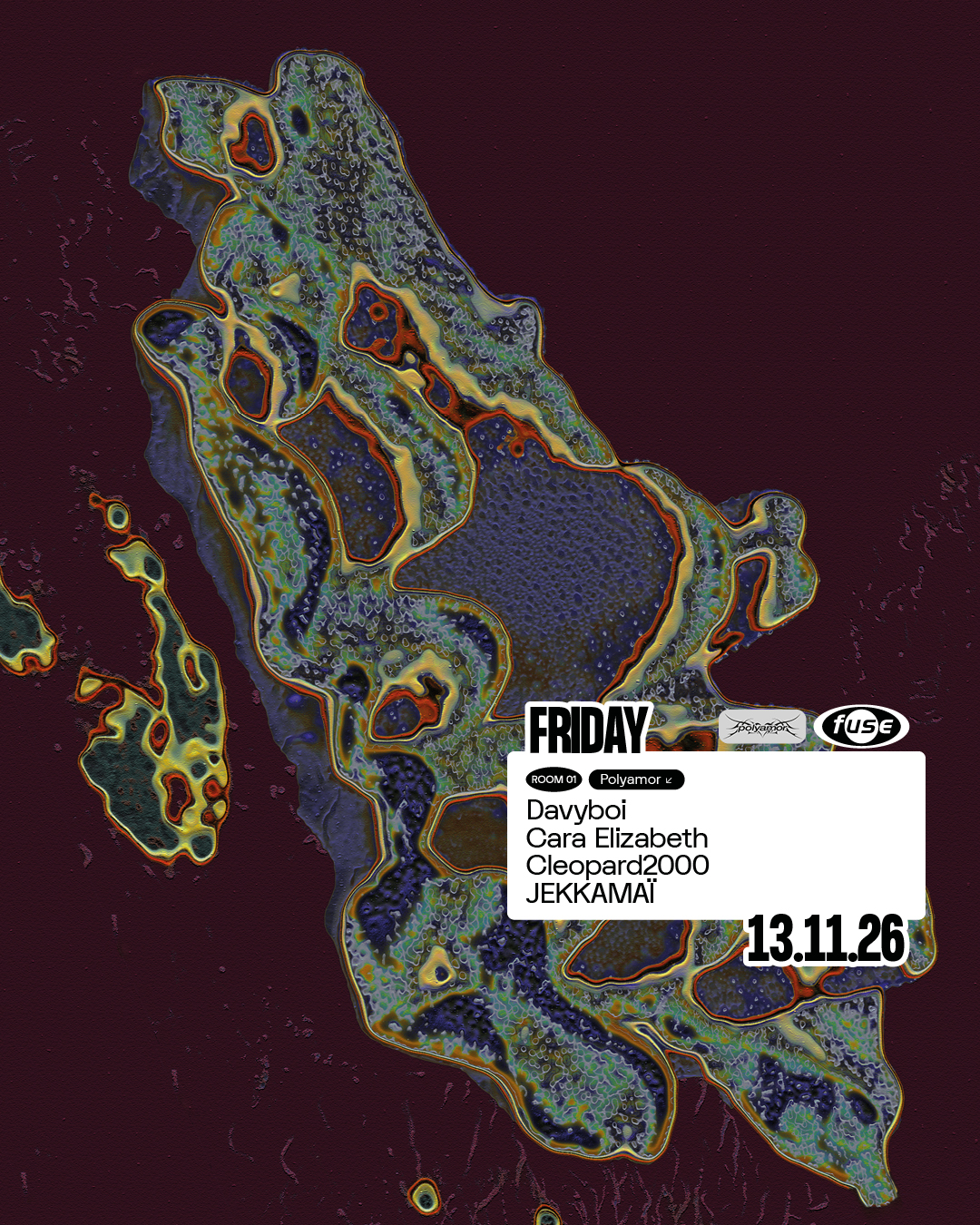 Fuse presents: Polyamor w/ davyboi & Cara Elizabeth