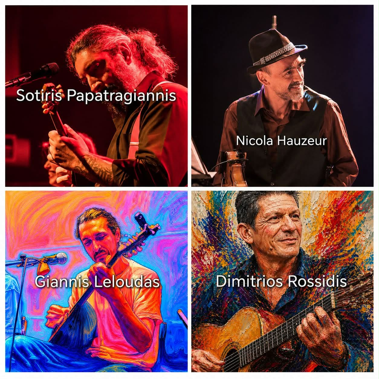 Sotiris Papatragiannis Quartet: Smyrna & Rebetiko