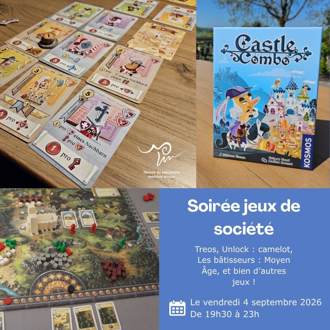 Soirée jeux de société