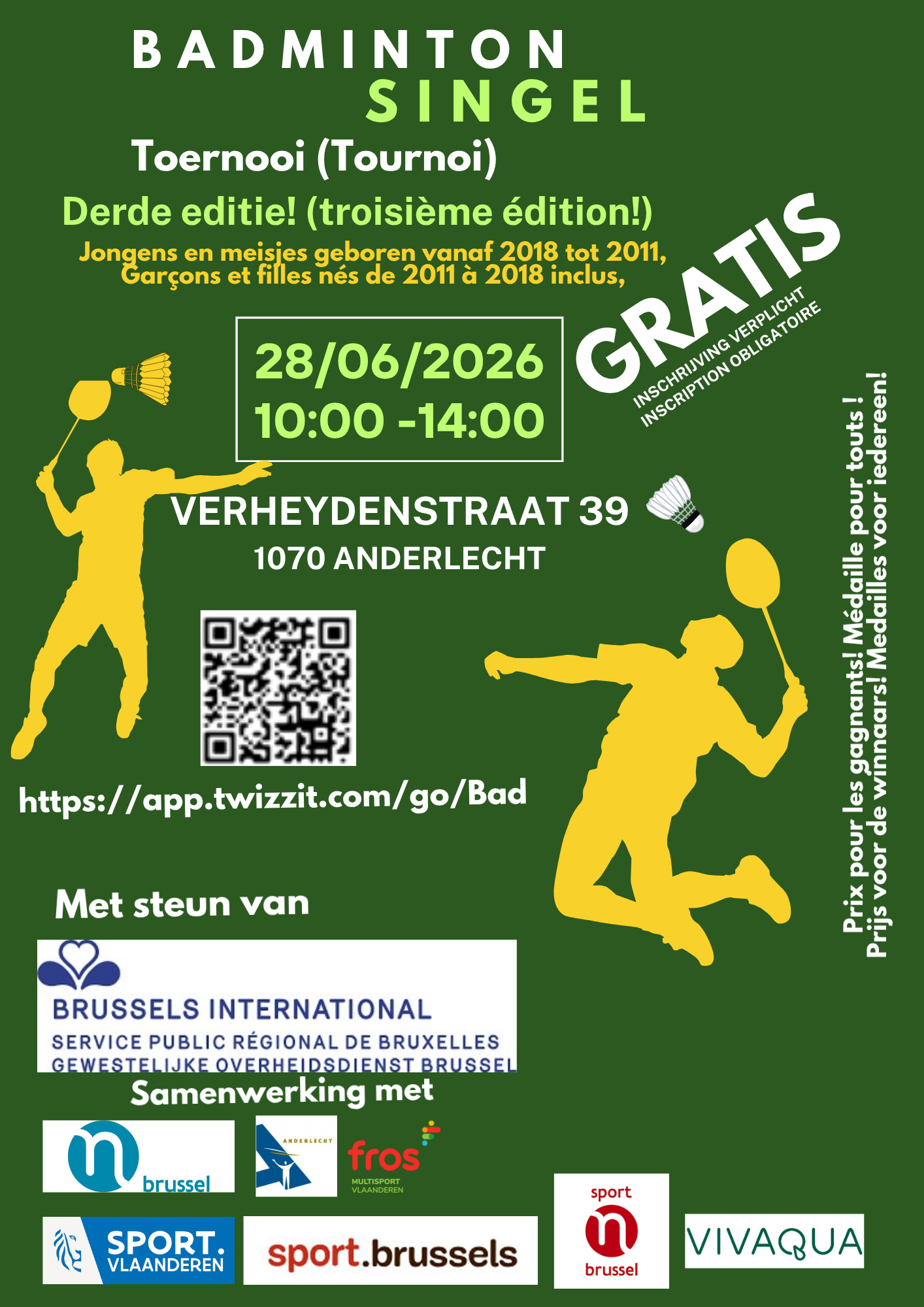 Badminton Singles Tournament – Third Edition