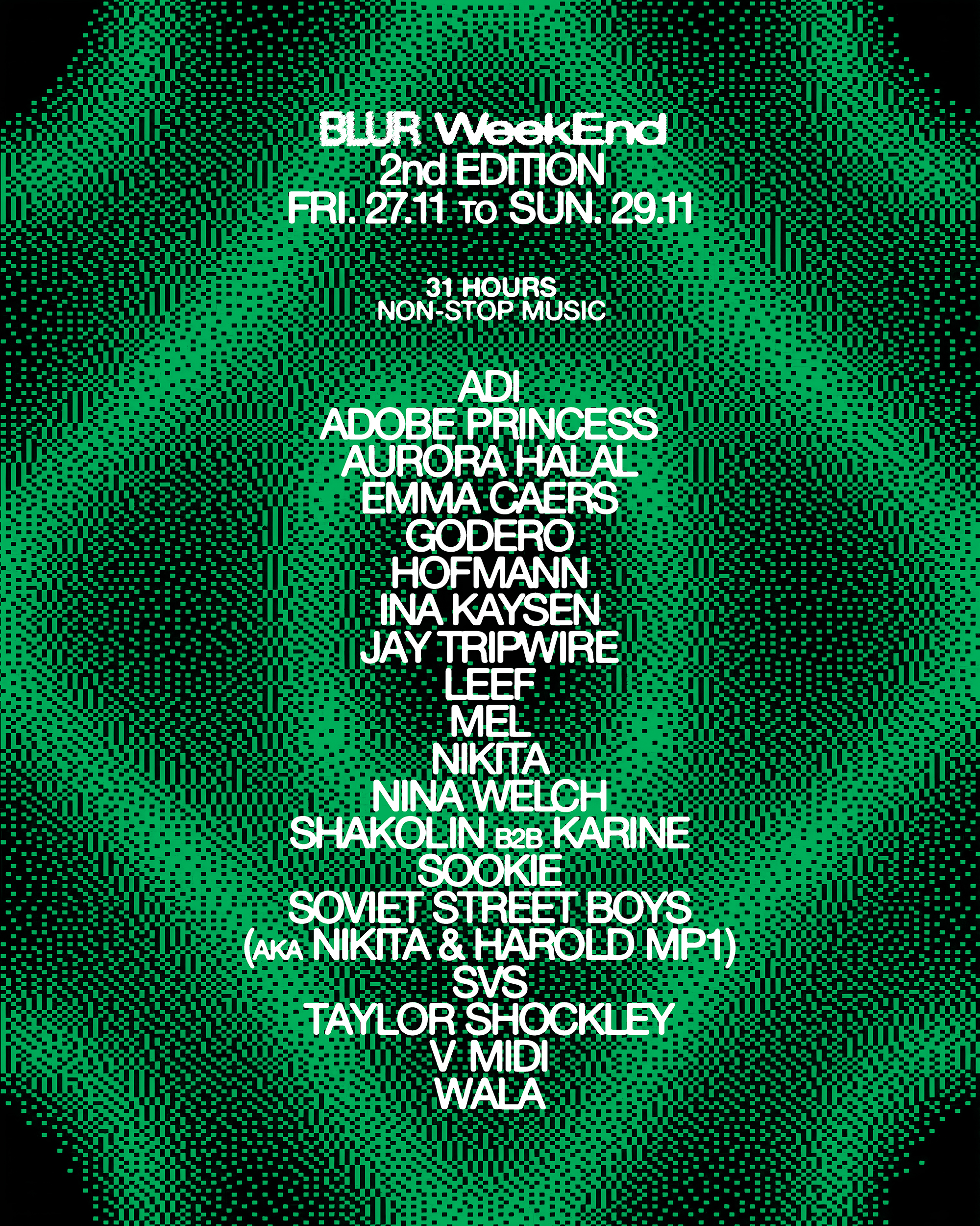 BLUR WeekEnd 2nd Edition