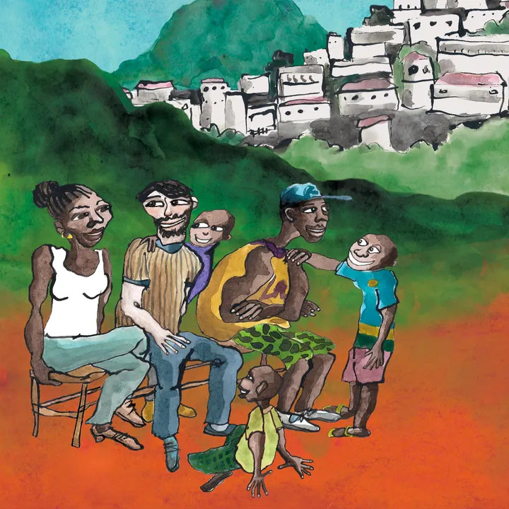 Face aux collines du Rwanda