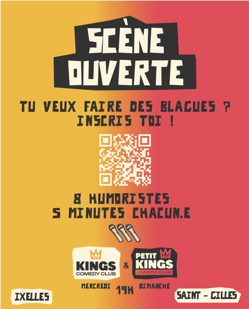 La scène ouverte du Kings