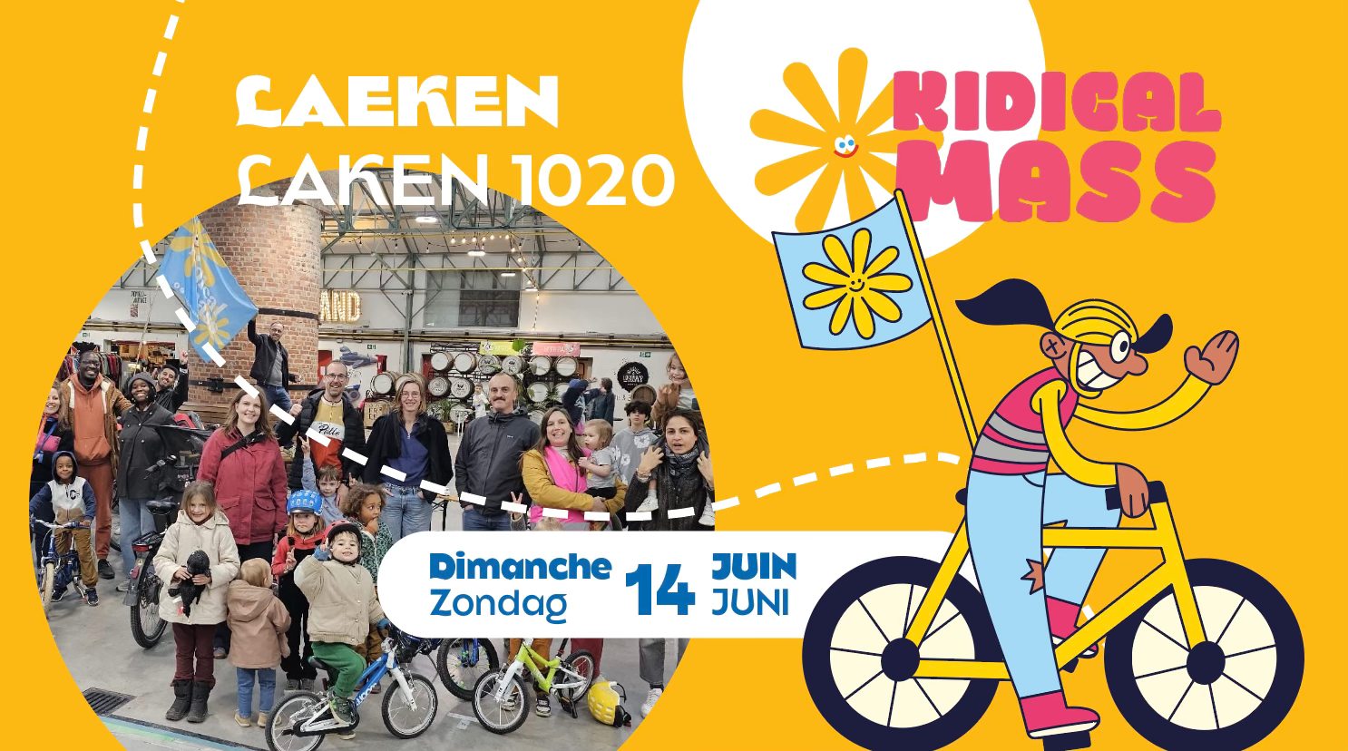 Kidical Mass Laeken x BXL TOUR – 14 juin
