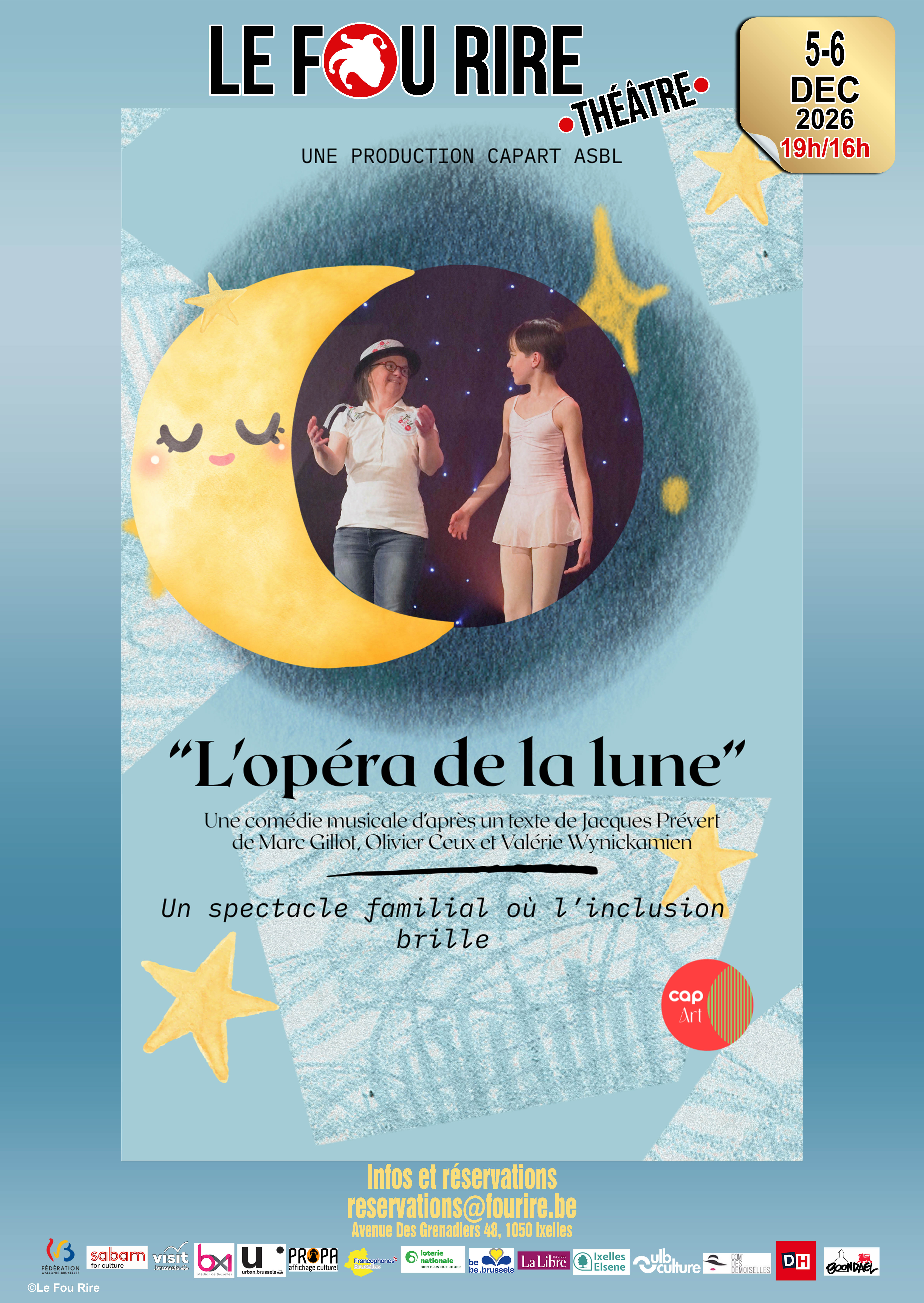 L'opéra de la lune | Visit Brussels
