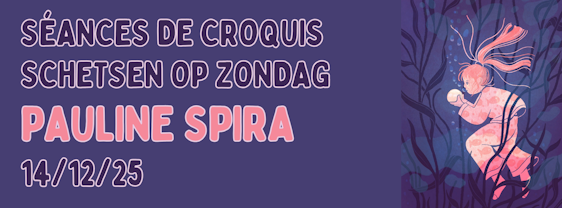 Séance de croquis avec Pauline Spira