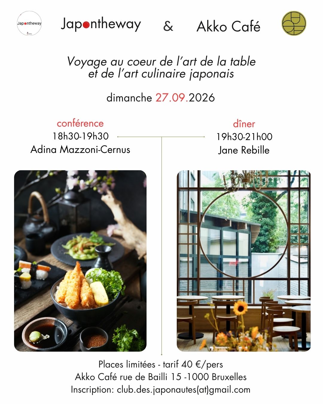 Voyage au cœur de l’art de la table et de l’art culinaire japonais