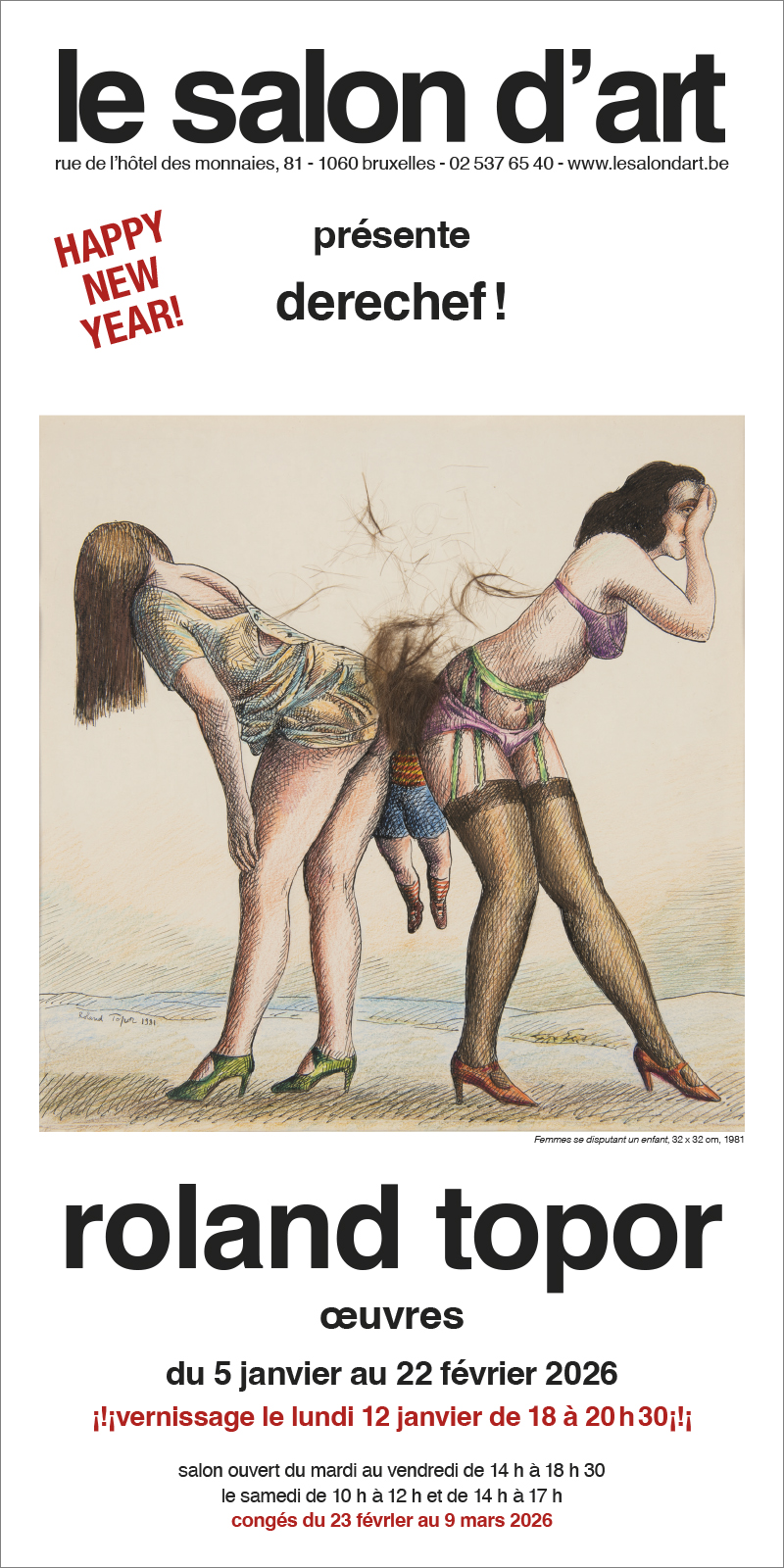 Roland Topor - 'Derechef '