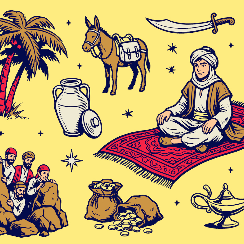 Ali Baba et les 40 Voleurs