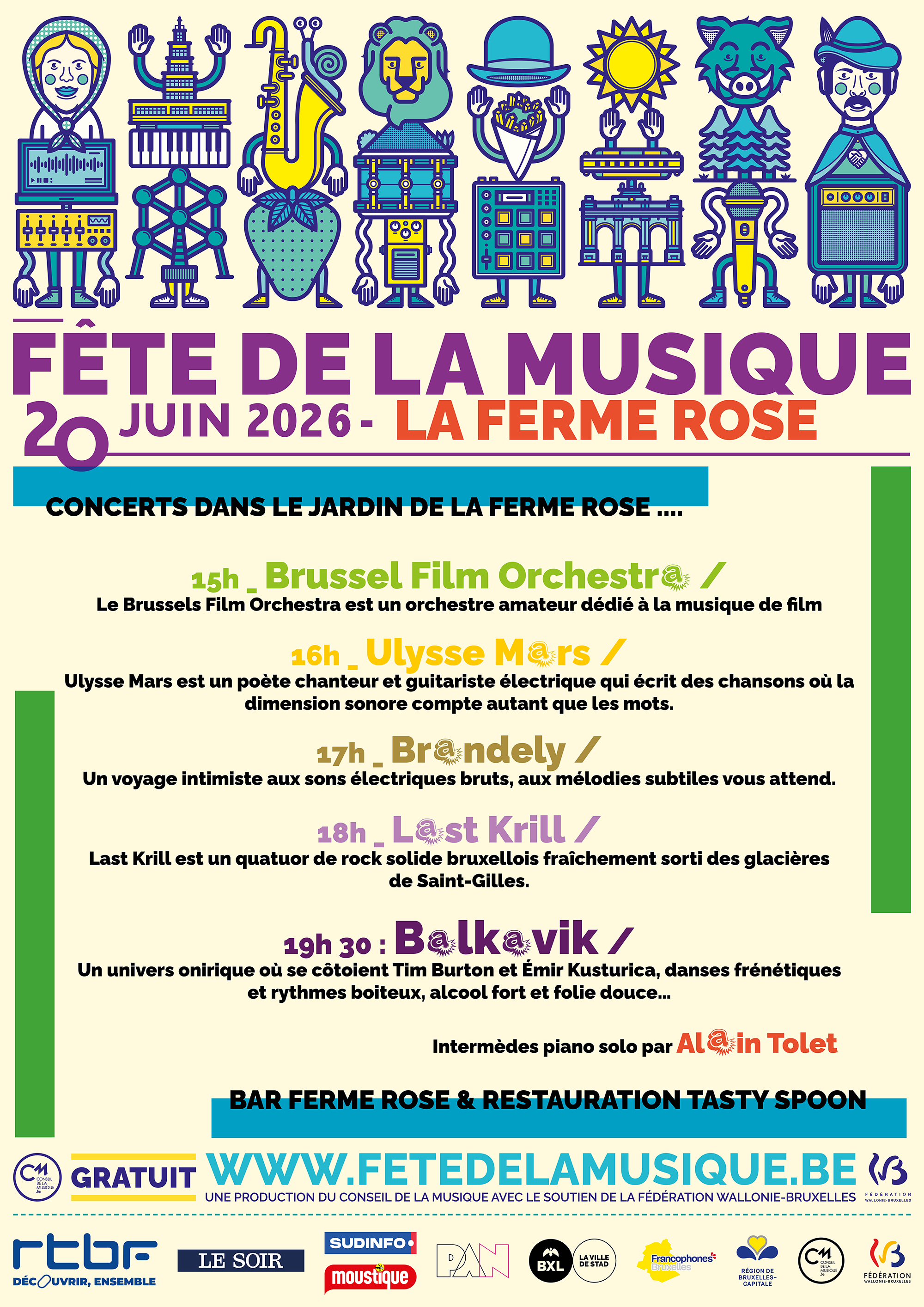 La Ferme Rose celebrates La Fête of music