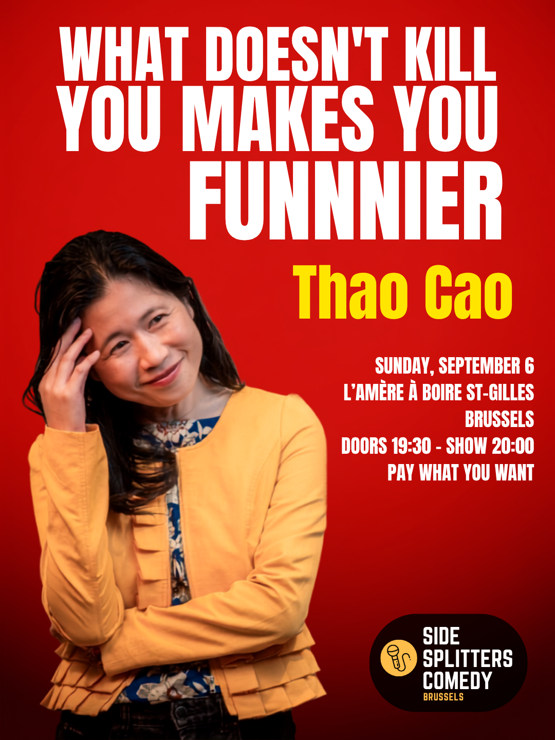 Thao Cao: What Doesn't Kill You Makes You Funnier - English Stand-Up Comedy