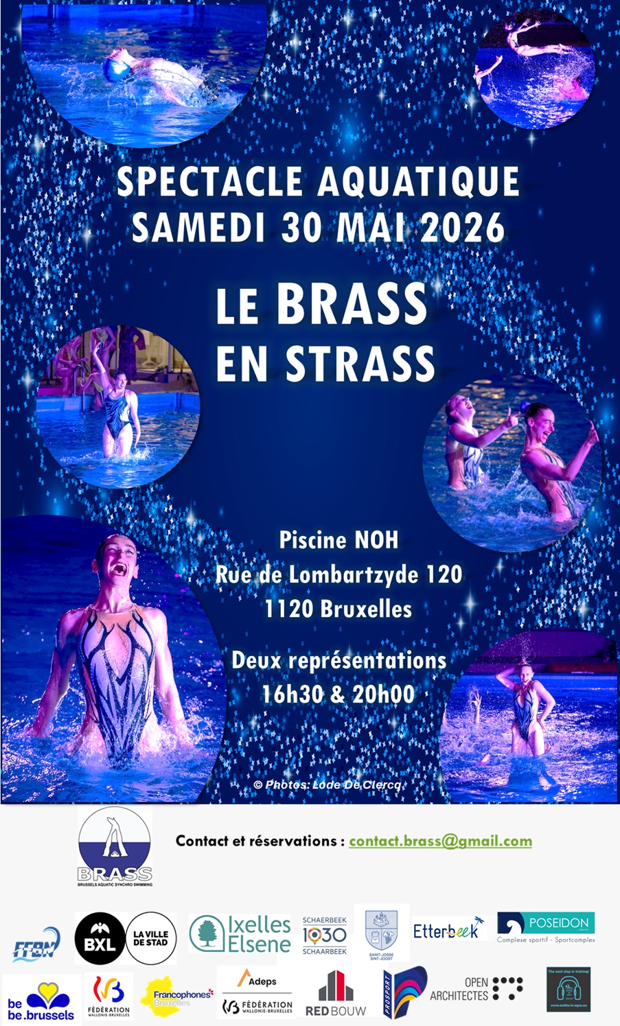 Show de natation synchronisée "BRASS & STRASS"