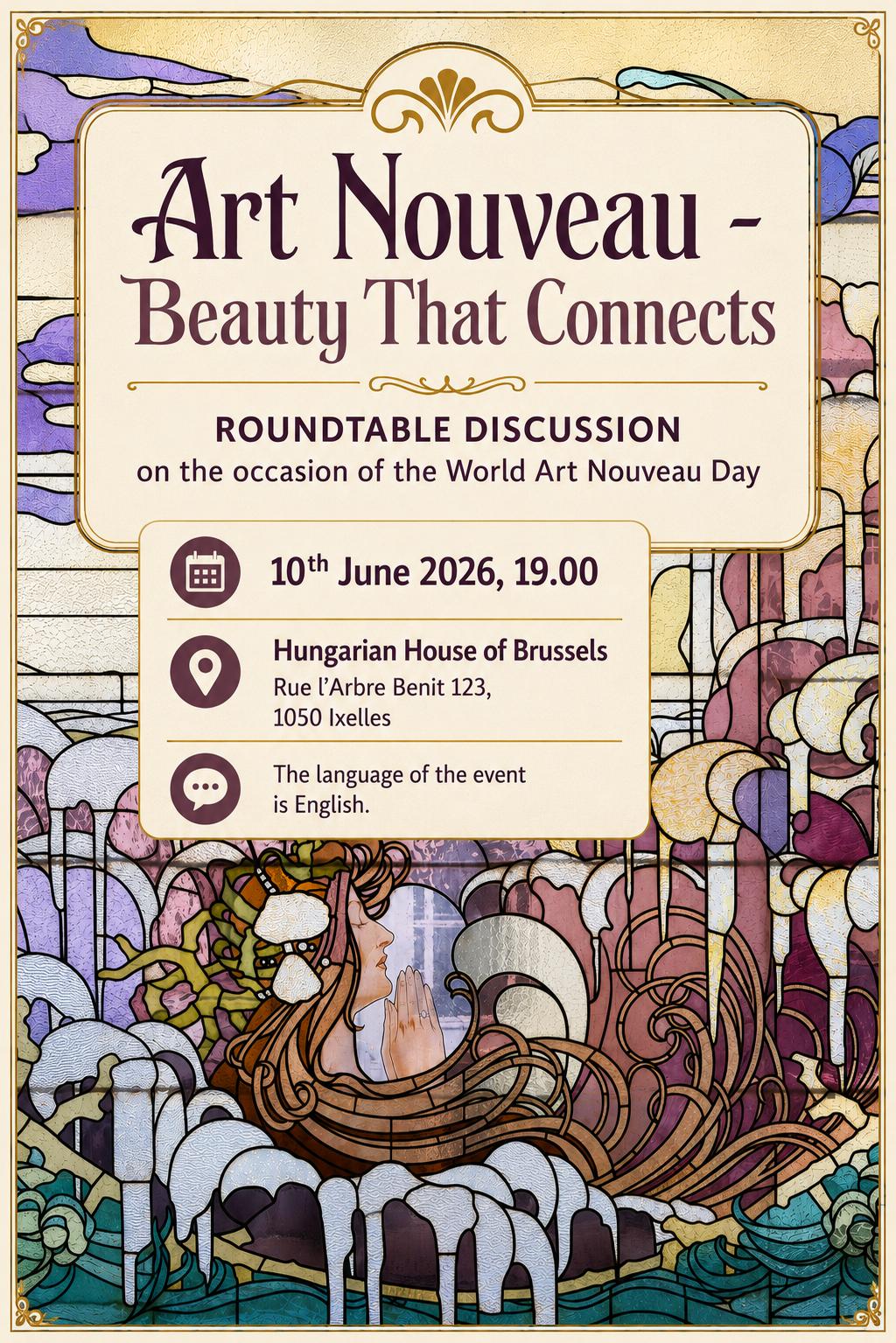 "Art Nouveau - Beauty that Connects" Roundtable Discussion to mark World Art Nouveau Day