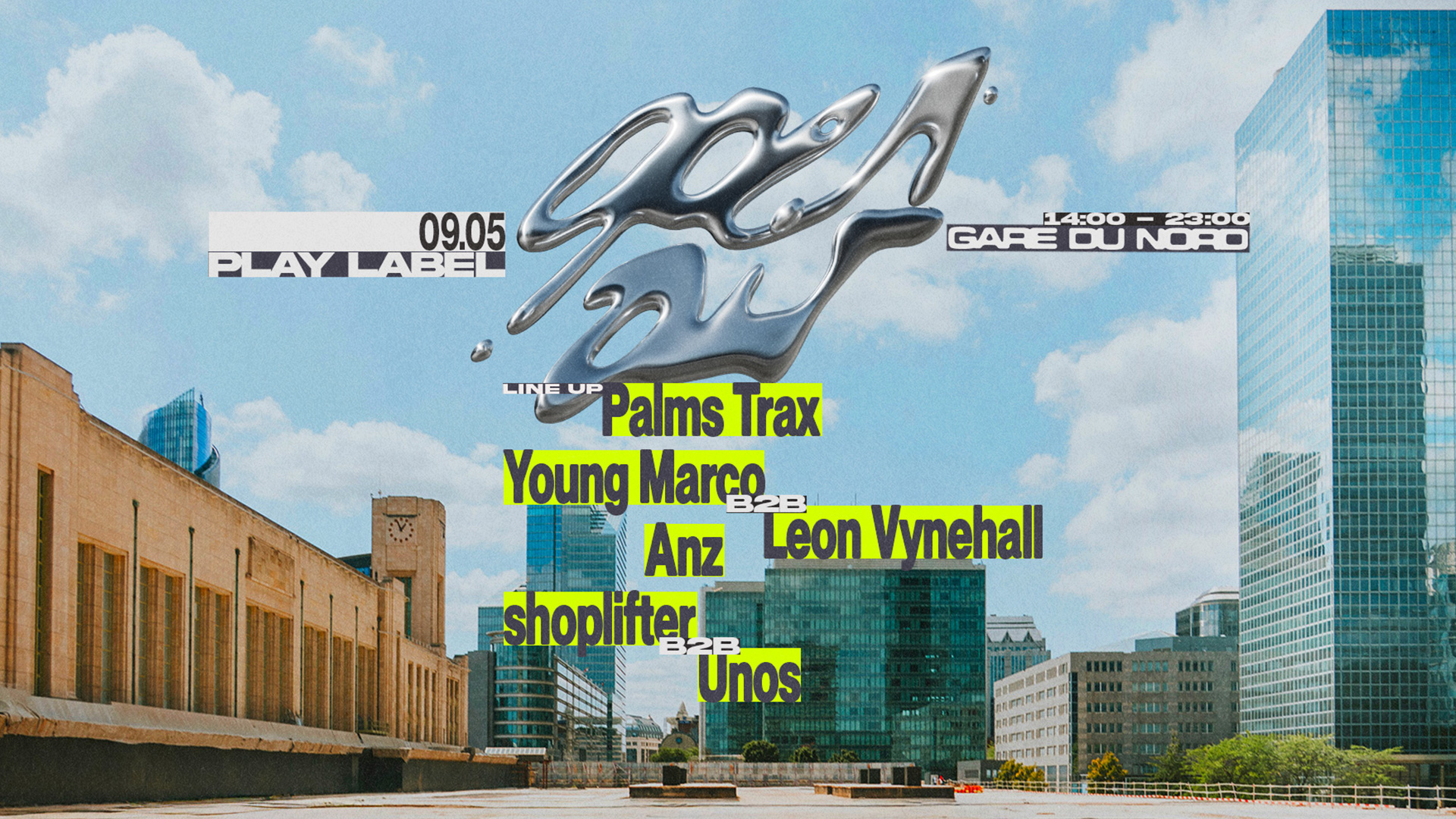 Play Label Open Air • Gare Du Nord