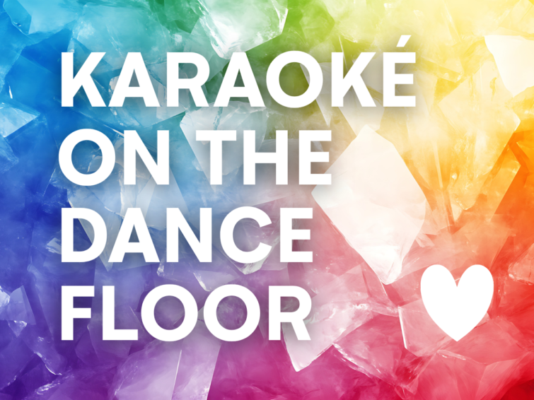 Karaoké on the dance floor — Centre Culturel Jacques Franck