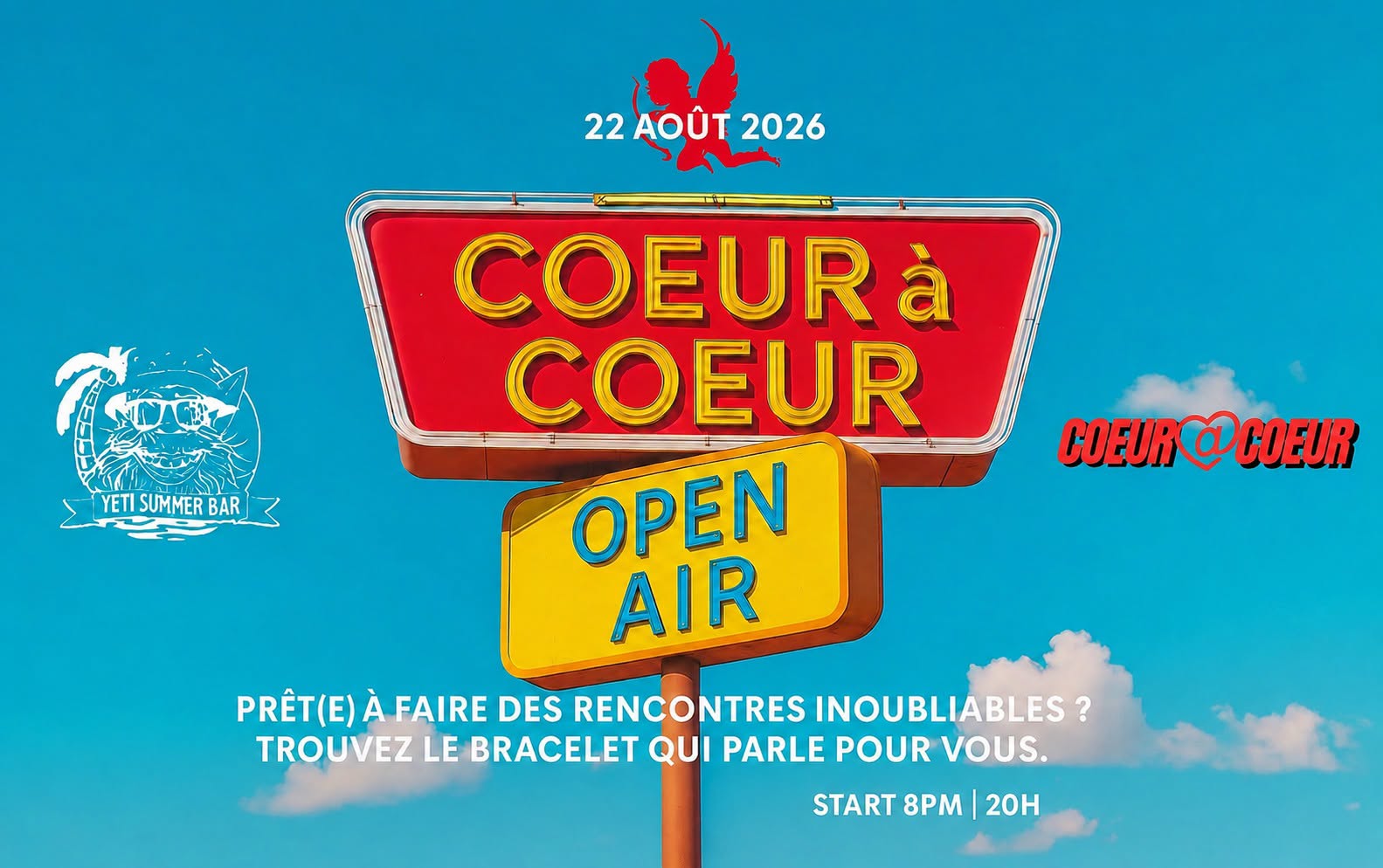 Open Air Party at Le Yéti Summer Bar - Soirée 30+ - indoor & outdoor