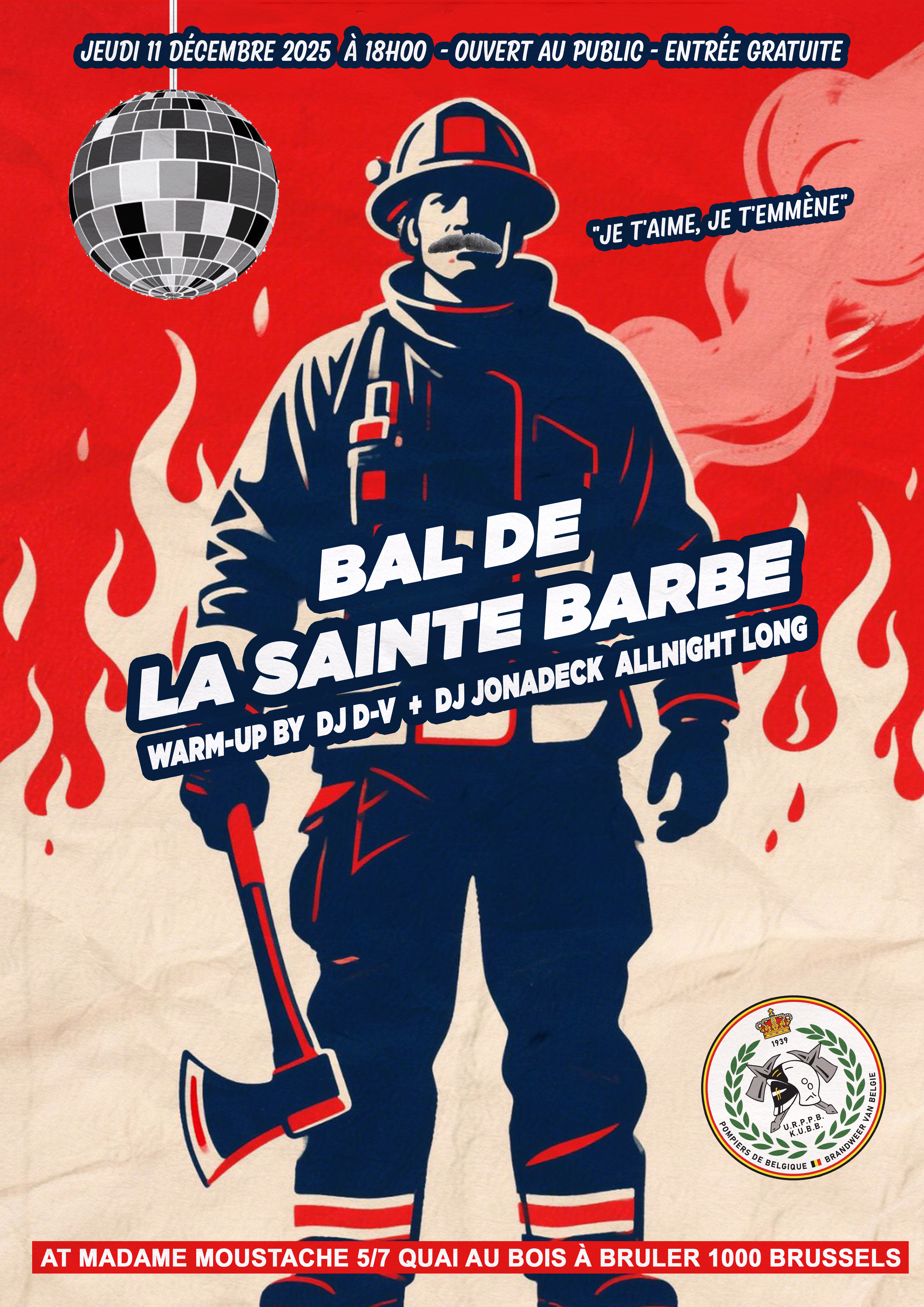Bal de la Sainte Barbe / Bal des Pompier de bruxelles
