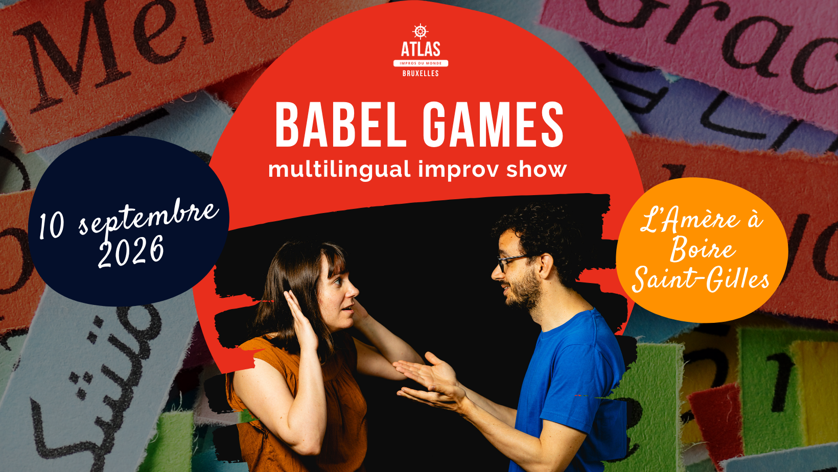 Babel Games - Spectacle d'improvisation multilingue