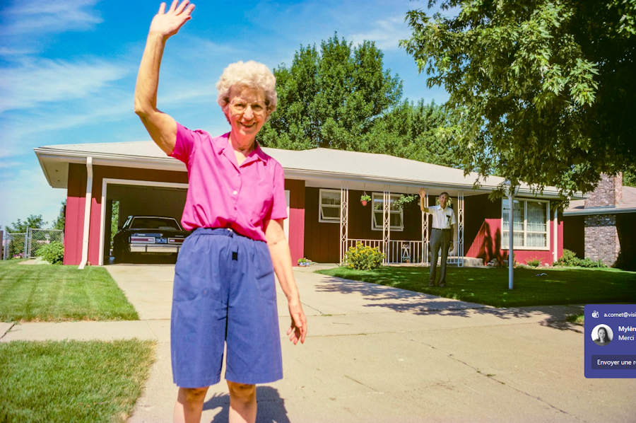 From the series Leaving and waving, 1991-2017 ©Deanna Dikeman