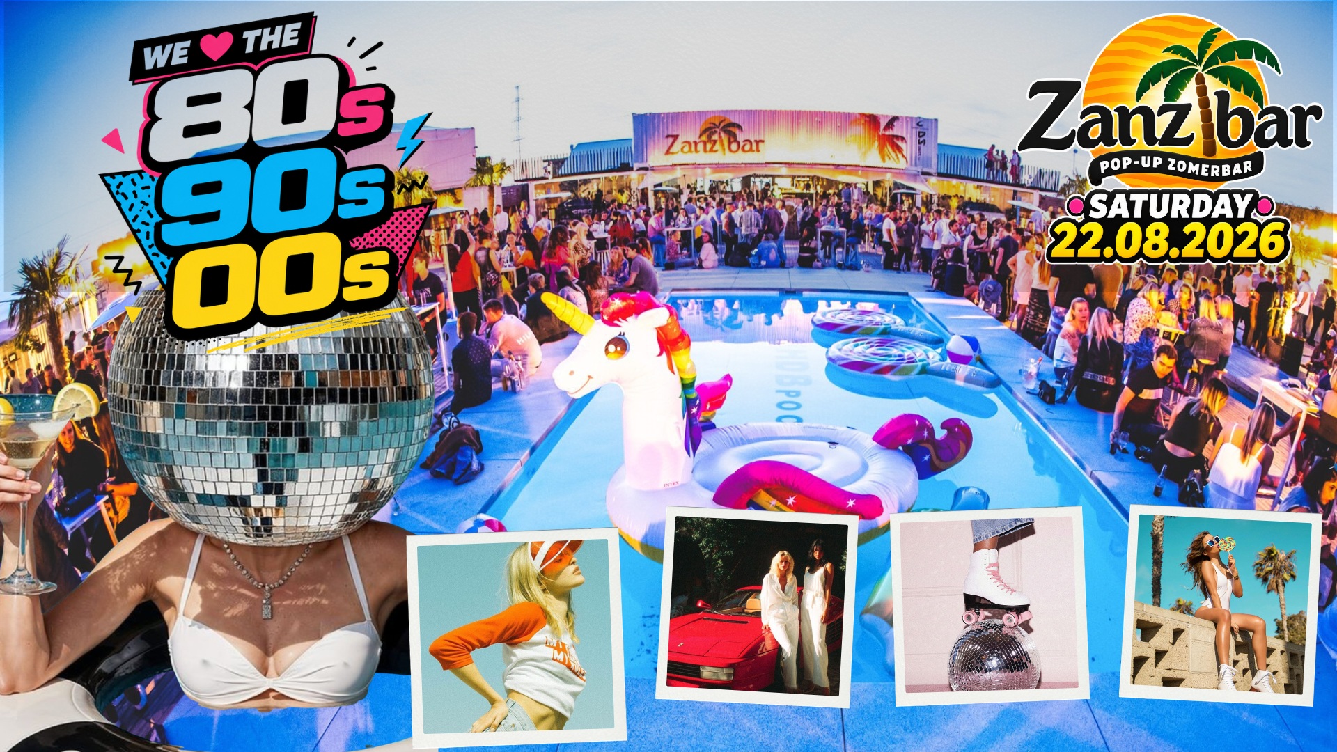 RETRO NIGHT : BACK TO THE 80s-90s-00s • OPEN AIR at Pop-up Zanzibar