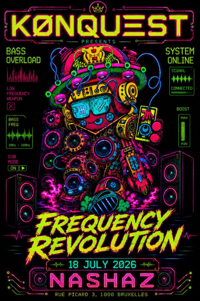 KØNQUΞST presents Frequency Revolution