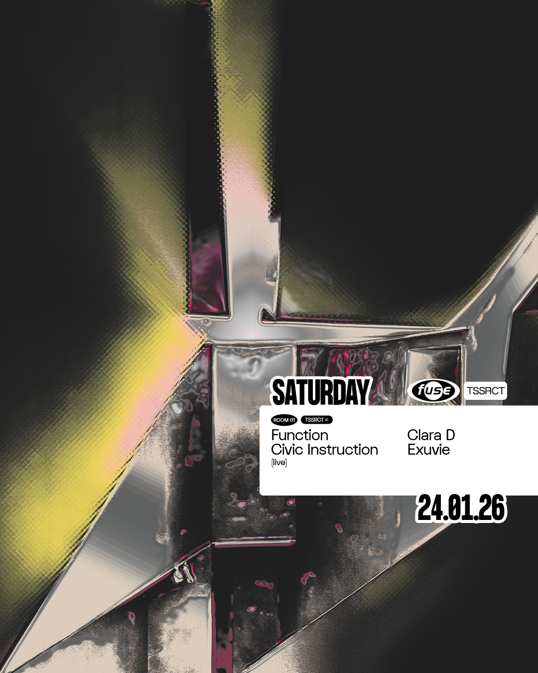 Fuse presents: TSSRCT w/ Function & Civic Instruction (live)