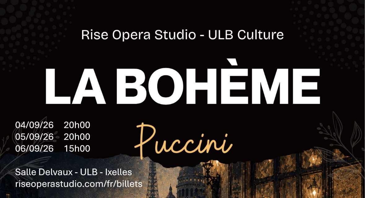 Opéra : La Bohème de Puccini