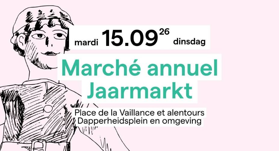 Le Marché Annuel d’Anderlecht est de retour !