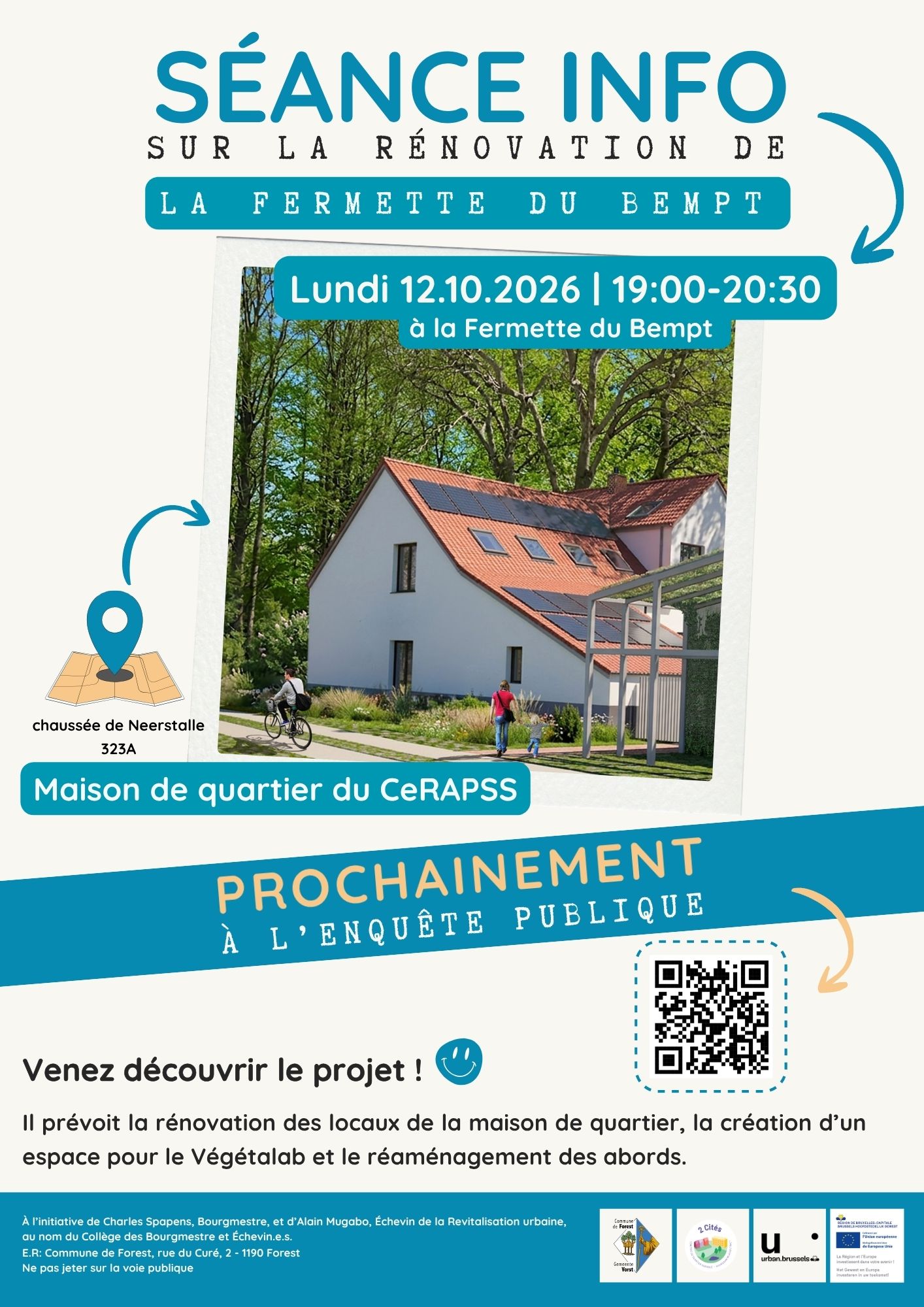 Séance info – Rénovation Fermette du Bempt