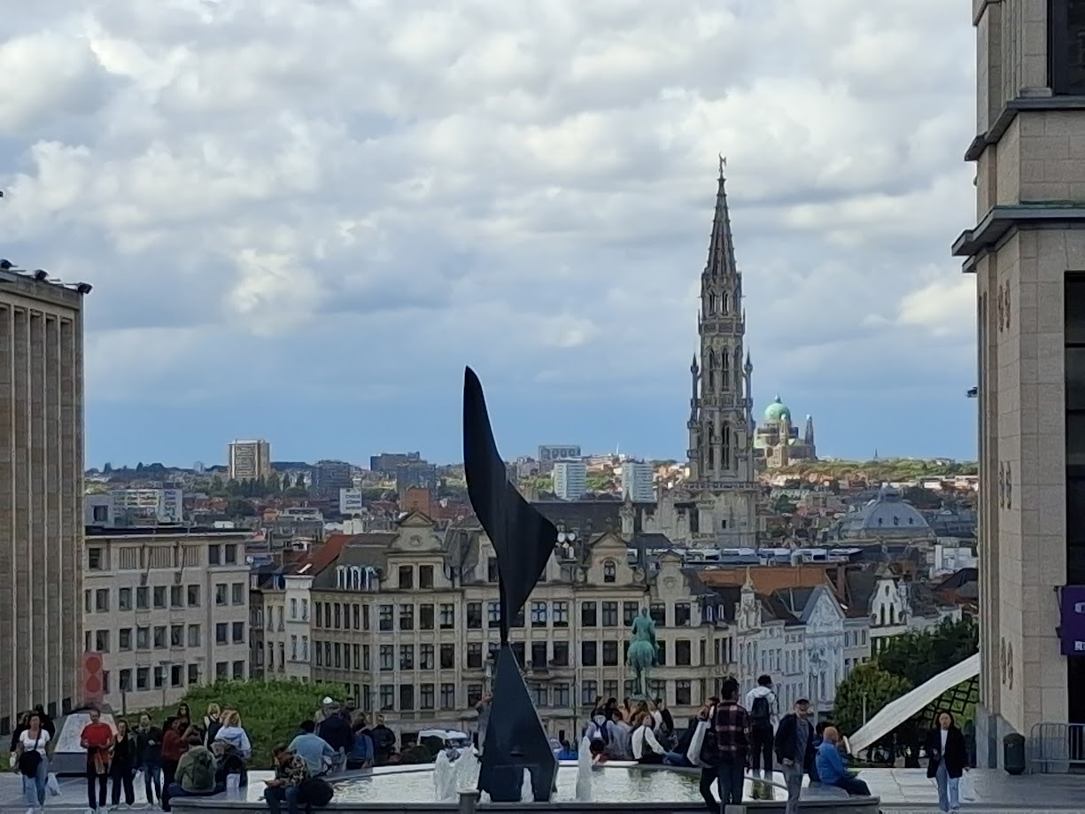 Brüssel von oben nach unten — Brüssel von oben nach unten