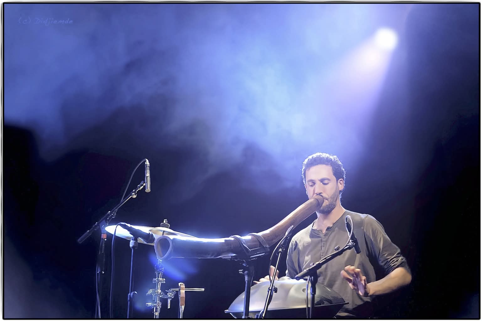 Handpan, Didgeridoo, Percussion Gérard Spencer